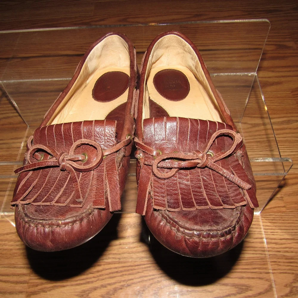 FRYE Women’s Reagan Kiltie Moccasin Shoes Size 8M - Picture 3 of 4